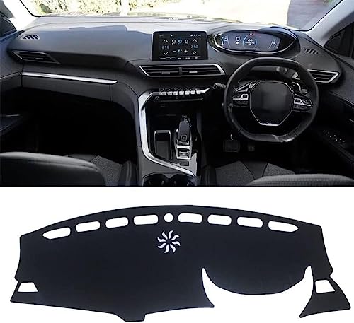 Tapis de tableau de bord Peugeot 3008 et 5008 GT Line 2016-2023 housse protection