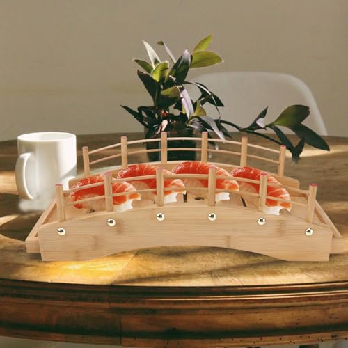 Bandeja japonesa para sushi estilo Toyvian mediana miniatura 6