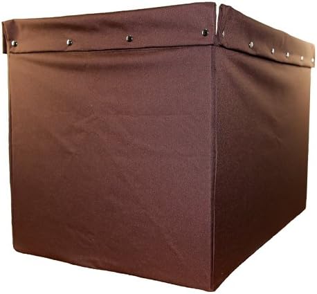 American Supply Full Replacement Laundry Hamper Truck Bag / Liner for Royal / Meese / Uline Cart (8 Bushel 22"wx34"lx30"h)
