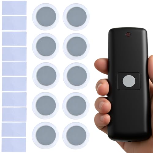 Olinner 10 Pièces Support Telecommande Mural Adhésive Porte Telecommande Supports Muraux Magnétiques pour Télévision, Ventilateur, Climatisation, pour la Maison, à l'école et au Bureau