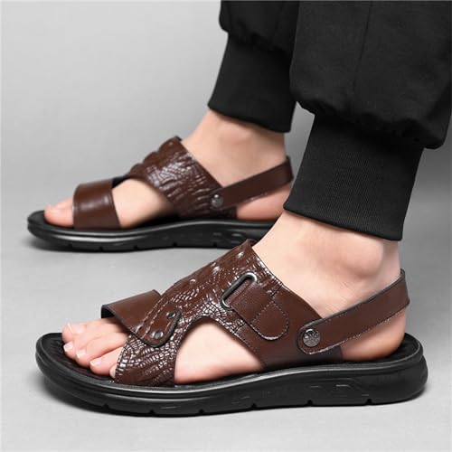 Sports Beach Sliding Outdoor Remote Slippers S Men's Shoes Sole Leather Heel4