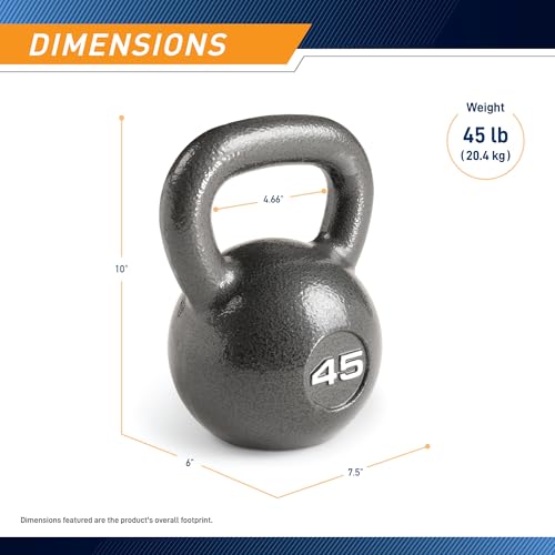 Image of Marcy Hammertone Kettle Bells - 10 to 55 lbs. HKB Workout Weights