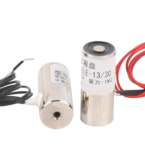 Électro-aimant à ventouse 1 KG DC 24V cylindrique CL-P13/30 de maintien