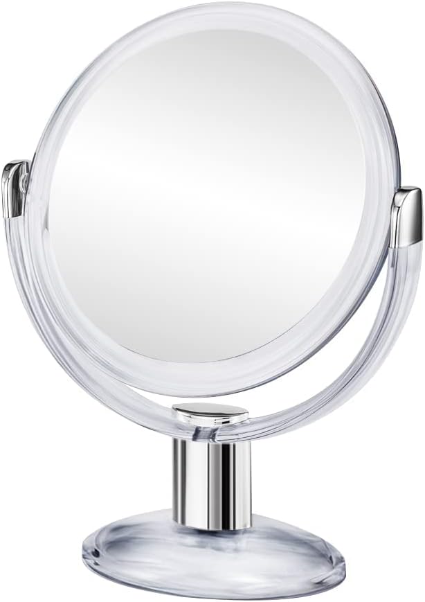Gotofine Double Sided Magnifying Makeup Mirror, 1X & 10X Magnification