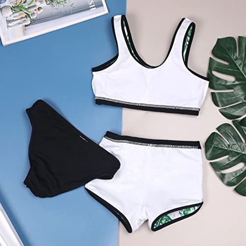 Maillot de bain fille 12 ans UPF protection solaire verte
