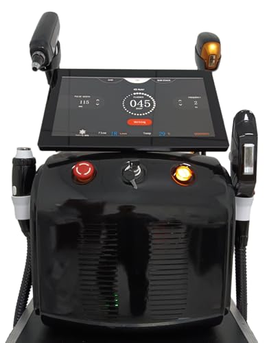 4-in-1 Beauty Device,Home Hair Removal Device,Skin Tightening,Painless Hair Removal and Skin Brightening