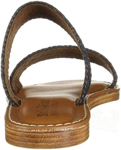Bella Vita Women's Bella Vita Imo-Italy slide sandal Shoe, Black Woven, 6.5 M US | Image 2