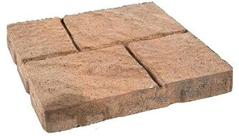Oldcastle 10150471 16 x 16 in. Tan Cobblestone 78 Pieces