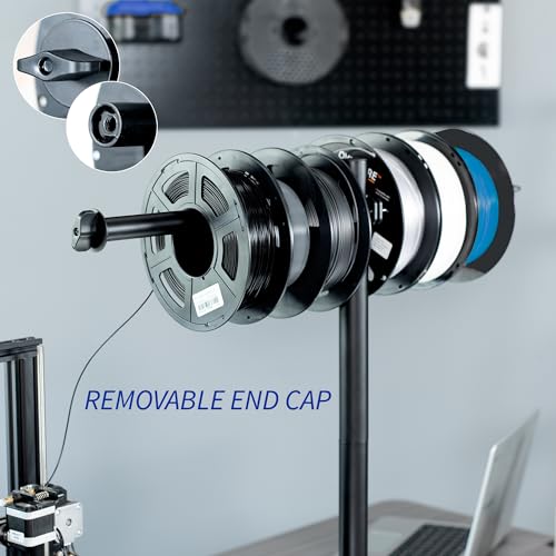 Support de filament en acier VIVO pour 8 bobines d'imprimante 3D réglable STAND-3DRH - 7