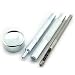 10mm Snap Fastener Installation Tool Kit for Leather Crafts Hand Punch and Install Rivet Button DIY Accessories (1 Punch + 1 Base + 2 in 1 Set 655 Tool)