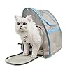 Ventilated and Breathable Pet Carrier Backpack - Ultimate Comfort for On-the-Go Adventures