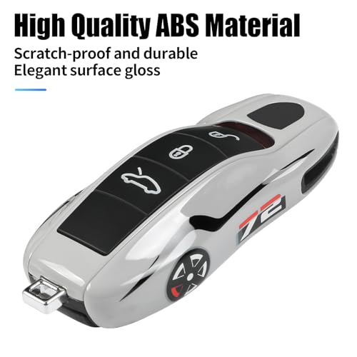 Coque clé grise n72 style classique Porsche Panamera Cayenne