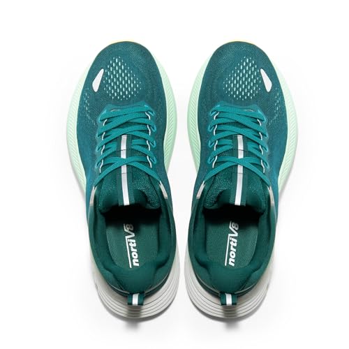 NORTIV 8 Men's Walking Shoes Running Tennis Cushioning ActiveBreeze Non Slip Athletic Gym Workout Comfortable Fashion Sneakers,Size 11,Blue Green,SNWS246M