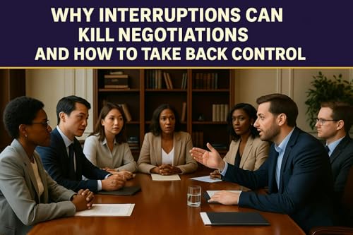 “Why Interruptions Can Kill Negotiations and How to Take Back Control” cover art