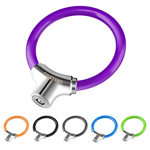 ONETEKS Bike Lock, Portable Bicycle Lock, Cycling Locks Anti-Theft High Security for Mountain