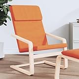 Utilisation polyvalente : idéal comme fauteuil de chambre à coucher, meuble de salon ou chaise de lecture. Ses dimensions de 59 x 82 x 98 cm (l x p x h) en font un complément parfait à n'importe quelle pièce, que ce soit dans la salle à manger, le salon, le restaurant ou le salon.