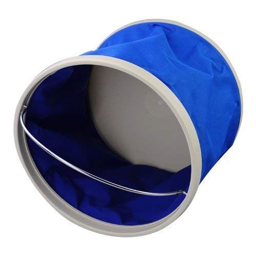 4square Useful Collapsible Waterproof Cloth Camping Bucket 10 L Folding Buckets Washing Basin Portable Water Basin Bucket Water Pot (1Pc Color as per Availability) 1