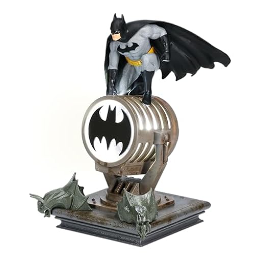 Lámpara figura Batman - Producto oficial DC Super Heroes, lámpara coleccionable de 27” LED, regalo para fans de DC Comics, alimentada por USB | Ya disponible en tu tienda friki favorita! En mundofriki.es!