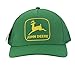 John Deere Green Men's Vintage Trademark Trucker Style Hat