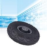 Para carros y carros de herramientas: el neumático es más estable y se puede utilizar para carros, carros de herramientas y llantas de paleta portátiles