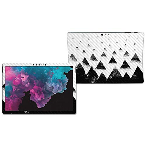 Image of MIGHTY SKINS MightySkins Carbon Fiber Skin for Microsoft Surface Pro 6 - Black Hills | Protective, Durable Textured Carbon Fiber Finish | Easy to Apply, Remove, and Change Styles | Made in The USA