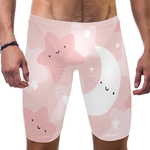 Pantalones cortos de natación contra la humedad y rozaduras de nubes y lunas
