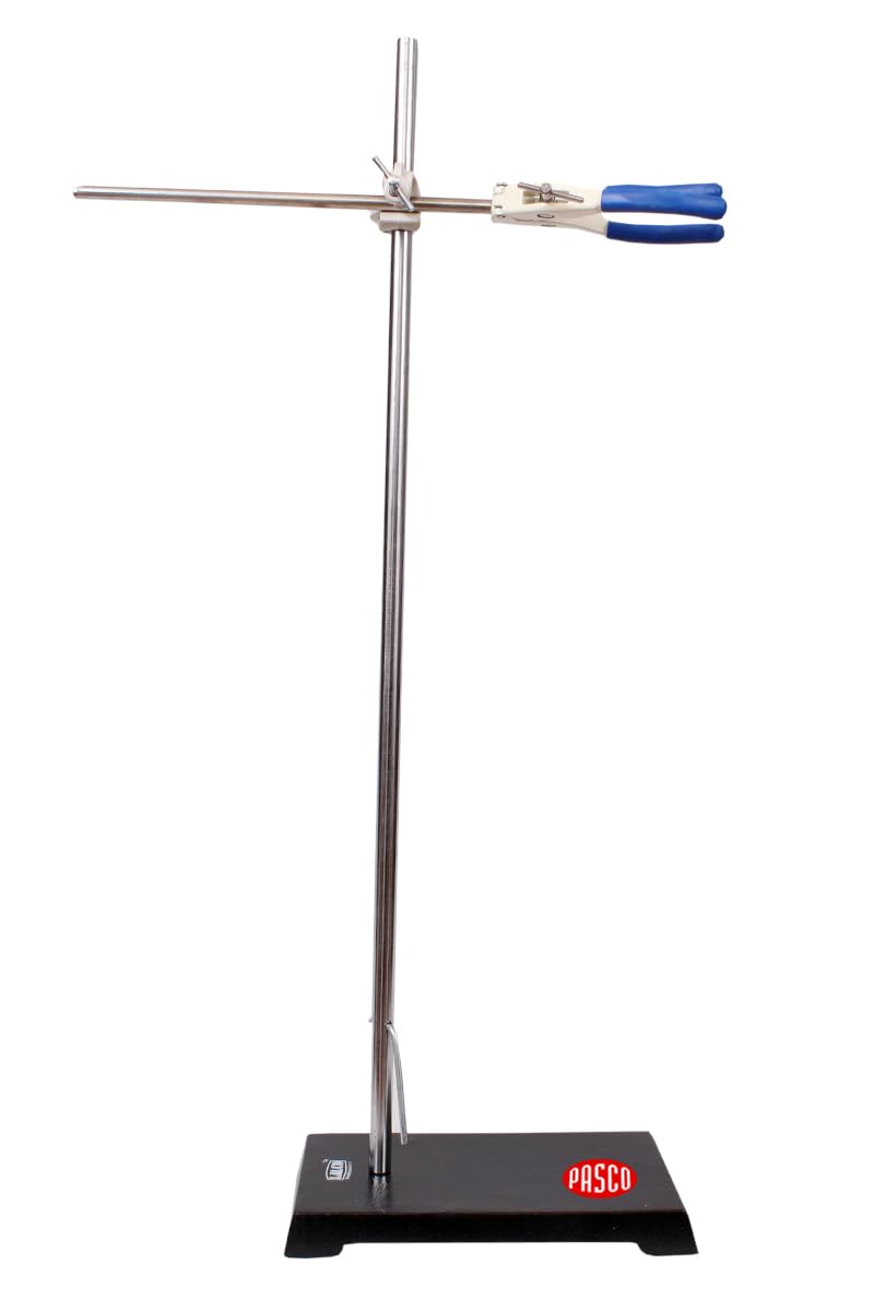 PASCO Burette Stand 8X5 Heavy Iron Cast Base with Rod And Boss Head Clamp (B0CND492DY) Amazon Price History, Amazon Price Tracker