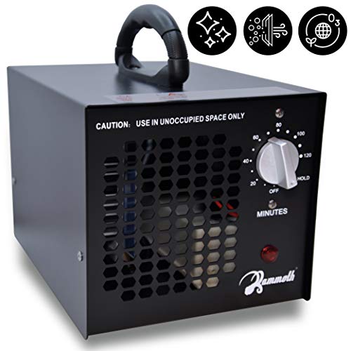 Mammoth 10,000mg Ozone Generator, Ozone Air Purifier for Odors in Home, Car, and Large Rooms | Professional and Personal Air Sanitization Applications