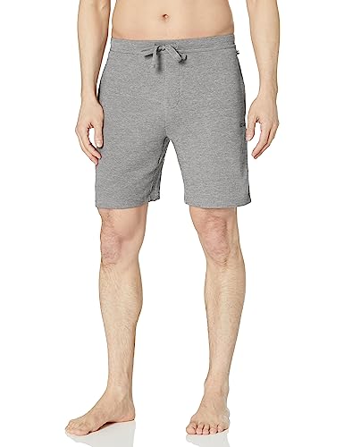 Image of BOSS Men's Waffle Contrast Logo Lounge Shorts