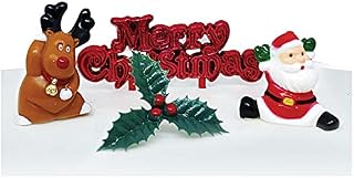 Anniversary House Cheerful Christmas Scene Decorating Kit , BX352, Multi-colour