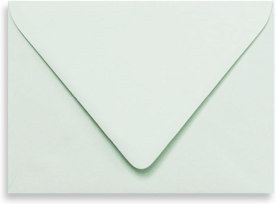 Beach A7 Euro Curved Flap Matte Invitation Envelopes - Pack of 50