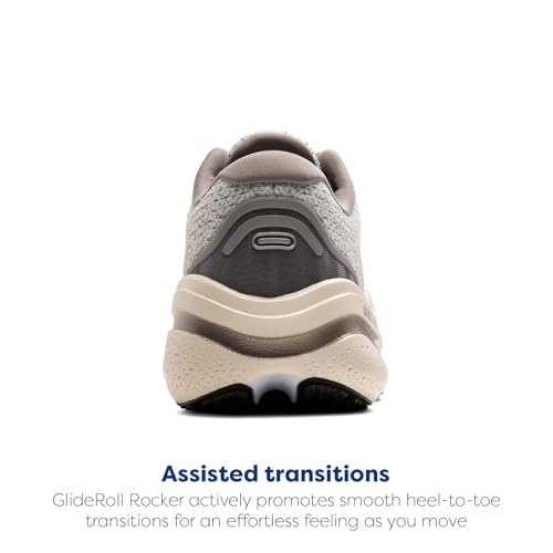 Brooks Brooks Men’s Ghost Max 2 Neutral Running & Walking Shoe - Grey/Frost Grey/Champagne - 11.5 Medium