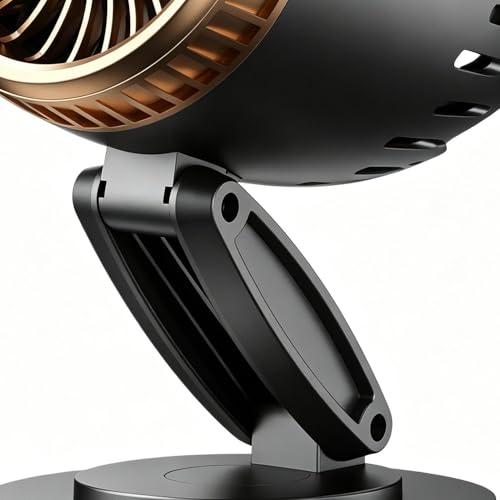 Ventilateur de table reproduction moteur avion orientable objet design