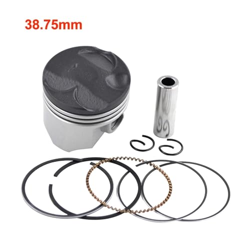 Segments de piston 38.75mm pour éliminer la perte de puissance