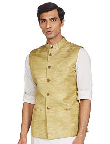 Image of Ethnix by Raymond Ethnix Mens Regular Fit Bundi