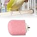 Baoblaze Bird Perch Platform Trimmer Easy to Install Exercise Beak Grinding Stand Parrot Stand for Cockatiels, Paws Finches, Pink