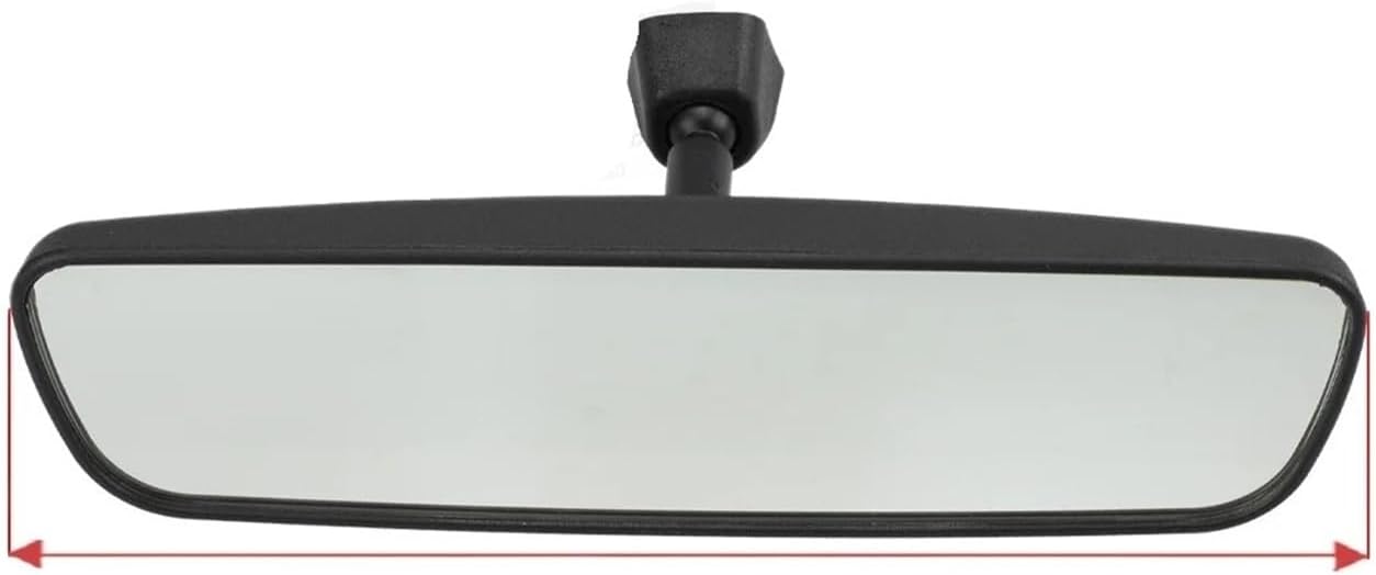 Universal Car-Styling Interior Rear View Mirror Wide-Angle Rearview Mirror Adjustable Rotates Car Rear Mirror