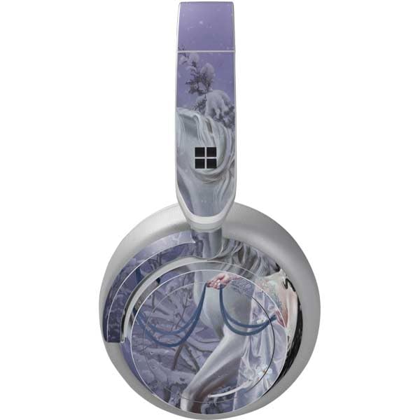 Skinit Decal Audio Skin Compatible with Surface Headphones - Originally Designed Fairy with Horse in Snow by Nene Thomas Design