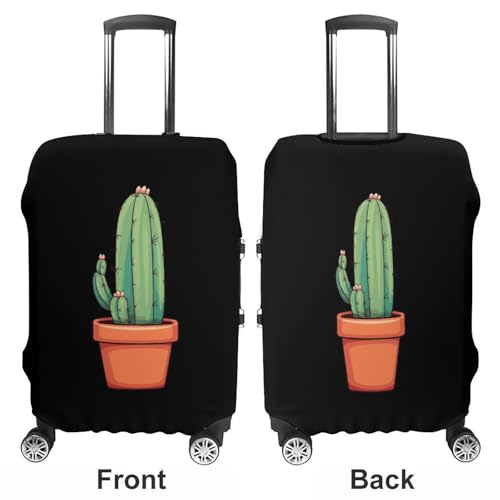 Cactus Travel Luggage Cover Washable Suitcase Protector Baggage Covers for Women Men M3