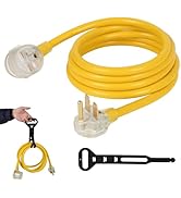 Amazon.com: 10FT NEMA 6-30P to 6-30R Extension Cord, ZDHQLHJ 30Amp