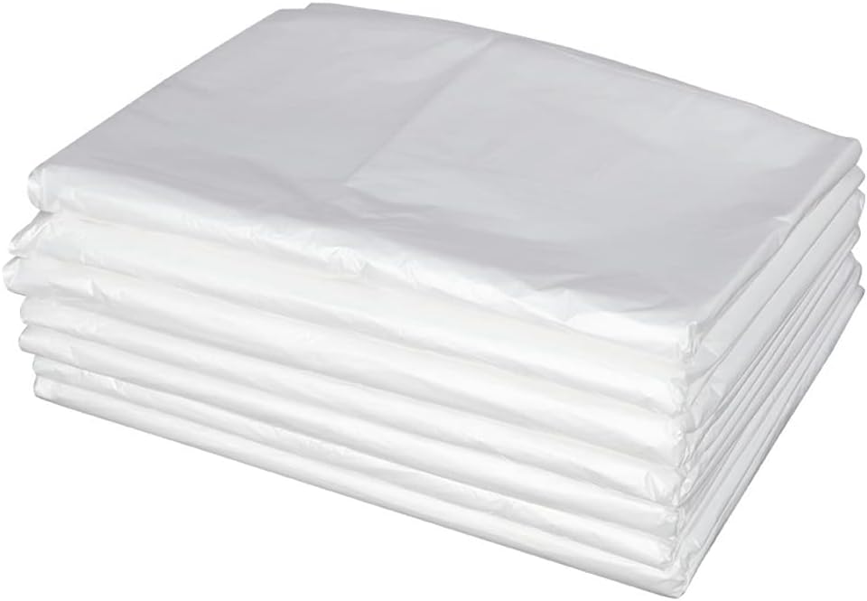 100 Pieces Disposable Cage Liners Disposable Rabbit Cage Liners Guinea Pig Cage Liner Bag Plastic Cage Liners Rabbit Litter Box Bag Small Animals Bedding Litter Pan Bag(50x30cm, Transparent)