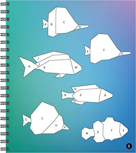 Brain Games - Sticker By Letter: Ocean Fun (Sticker Puzzles - Kids Activity Book) #TOP2