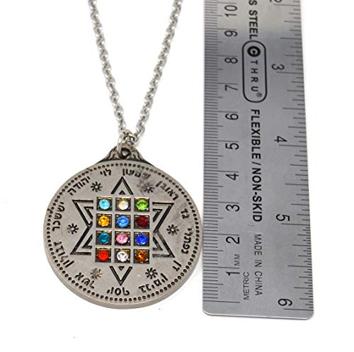 Holy Land Mall High Priest Chestplate Ornament Hanging Pendant 12 Tribes Of Israel The Ephod Choshen Hoshen The Judaic Traveler's Prayer #TOP3