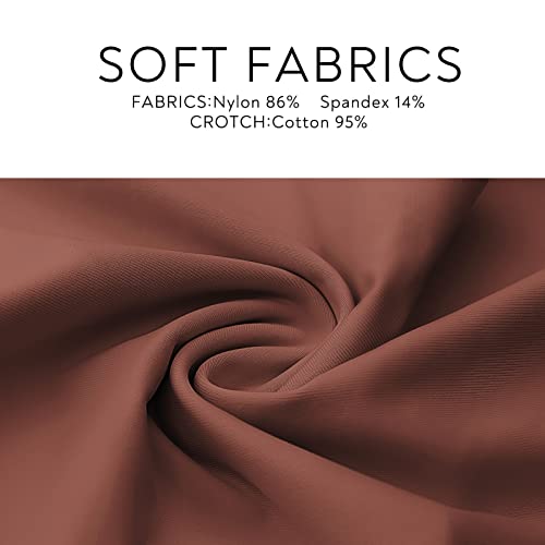 FallSweet No Show High Waist Briefs Underwear for Women Seamless Panties Multi Pack4