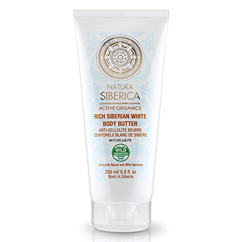 ACTIVE ORGANICS - Anticellulite Body Butter with White Beeswax, Natural Oils and Schisandra 200ml