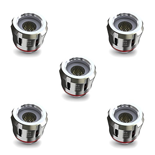5x Eleaf Verdampferköpfe Coils Head HW1 HW2 HW3 HW4 HW-M HW-N, Ello, Pico 25, ikonn, Verdampfer Atomizer (HW-M - 0,15…