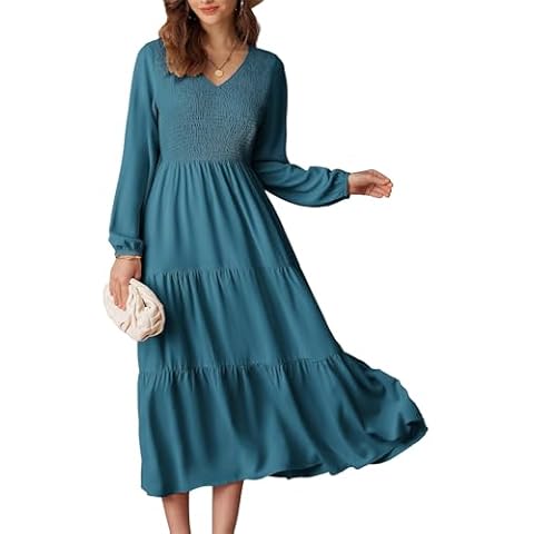 GRACE KARIN Women's Casual Long Sleeve Dress Cover