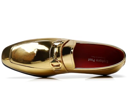 Men's Tuxedo Patent Leather Loafers Dress Shoes3