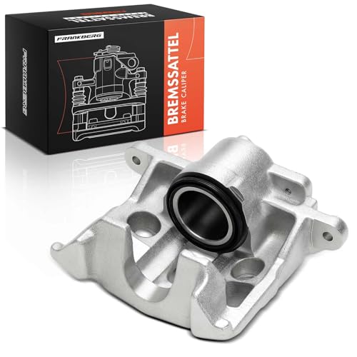 Frankberg 1x Brake Caliper Disc Brake Front Right Compatible with Transporter IV Bus 70B 70C 70J 70K 7DB 7DC 7DJ 7DK Platform/Chassis 70E 70L 70M 7DE 7DL Replace# 520222
