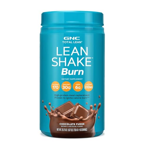 GNC Total Lean Lean Shake Burn - Chocolate Fudge (16 Servings)